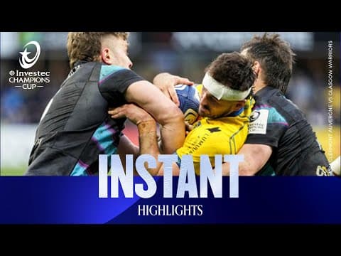 HIGHLIGHTS | ASM Clermont Auvergne vs Glasgow Warriors