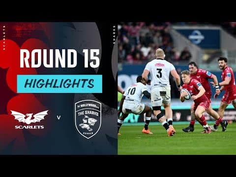 Scarlets v Hollywoodbets Sharks | Instant Highlights | Round 15 | URC 2023/24