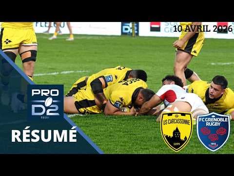 HIGHLIGHTS | US Carcassonnaise XV vs FC Grenoble Rugby