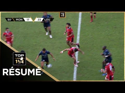 TOP 14 Saison 2024-2025 J01 - Résumé Montpellier Hérault Rugby - LOU Rugby