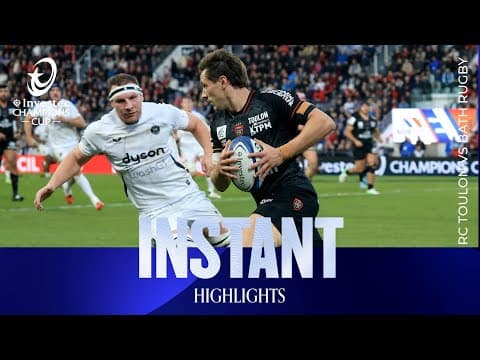 HIGHLIGHTS | RC Toulon vs Bath Rugby