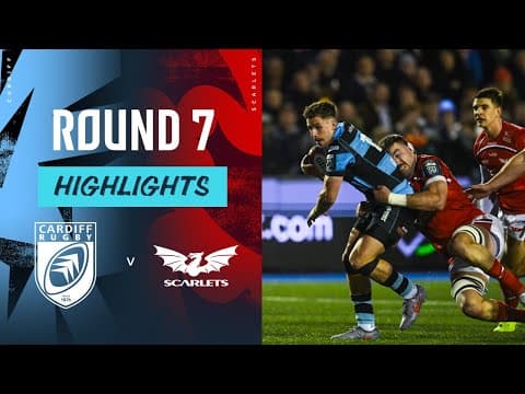 HIGHLIGHTS | Cardiff Rugby vs Scarlets