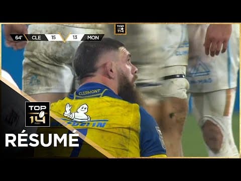 Clermont 18 - 22 Montpellier