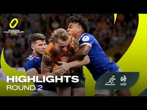 HIGHLIGHTS | Australia v France | A second-half tear up! Another classic clash!