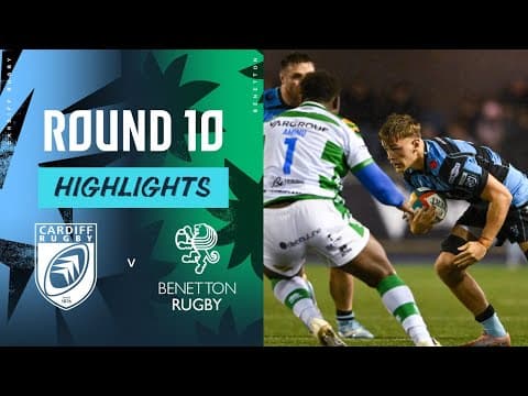 HIGHLIGHTS | Cardiff Rugby vs Benetton Treviso