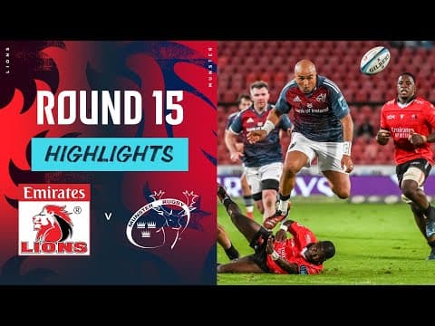 Emirates Lions v Munster | Instant Highlights | Round 15 | URC 2023/24