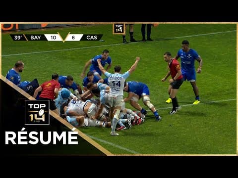 TOP 14 Saison 2023 2024 J26 - Résumé Aviron Bayonnais - Castres Olympique