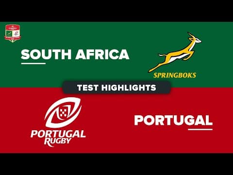 South Africa 64-21 Portugal
