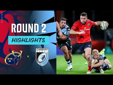 HIGHLIGHTS | Munster Rugby vs Cardiff Rugby