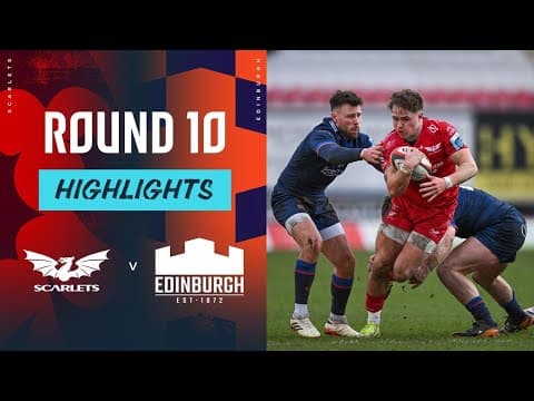 Scarlets 30 - 24 Edinburgh