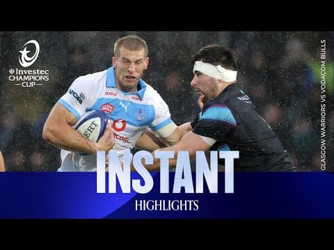 HIGHLIGHTS | Glasgow Warriors vs Vodacom Bulls