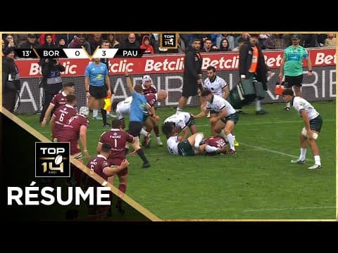 Bordeaux Bègles 19 - 6 Section Paloise