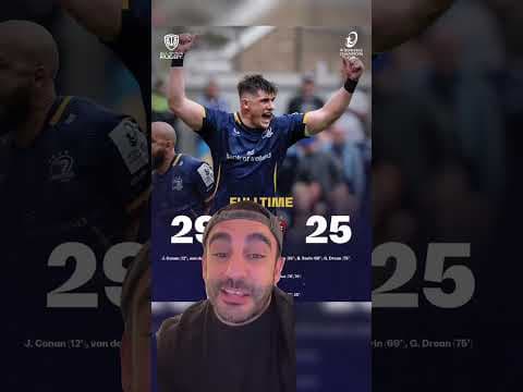 Leinster vs Toulon Reaction #Rugby #Reaction #InvestecChampionsCup