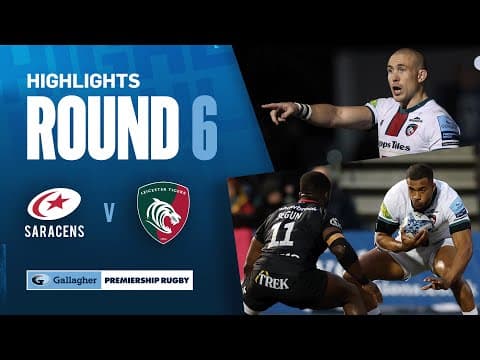 Saracens 29 - 32 Leicester
