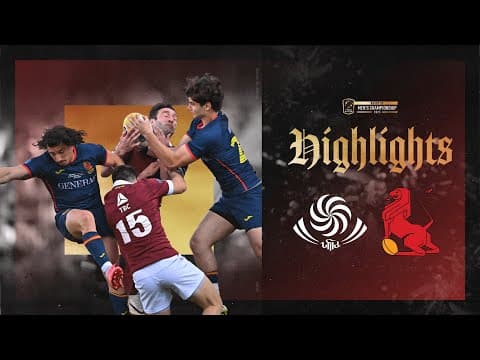 Georgia v Spain | THE FINAL | REC 25