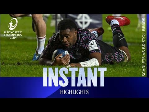 HIGHLIGHTS | Scarlets vs Bristol Bears