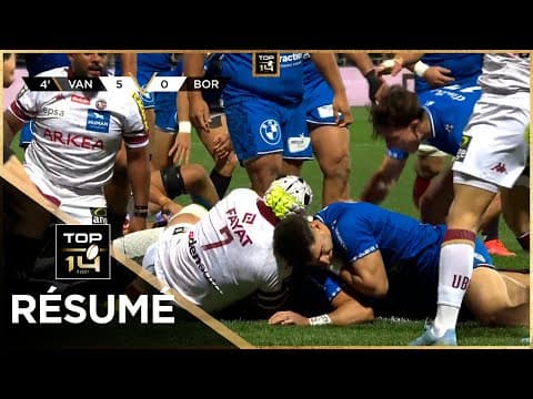 Vannes 29 - 37 Bordeaux Bègles