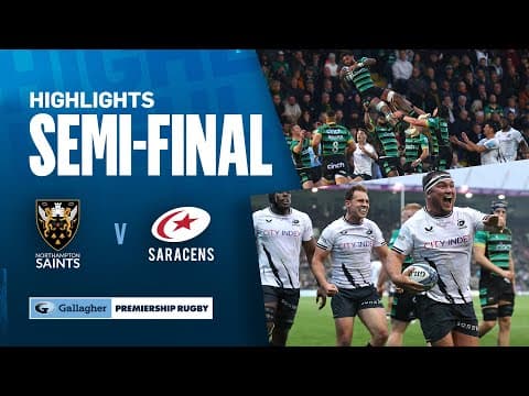 Northampton Saints 22-20 Saracens