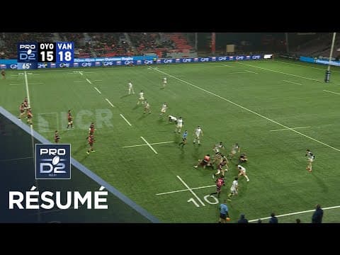 HIGHLIGHTS | US Oyonnax vs RC Vannes