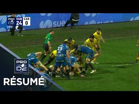 HIGHLIGHTS | RC Vannes vs US Carcassonnaise XV