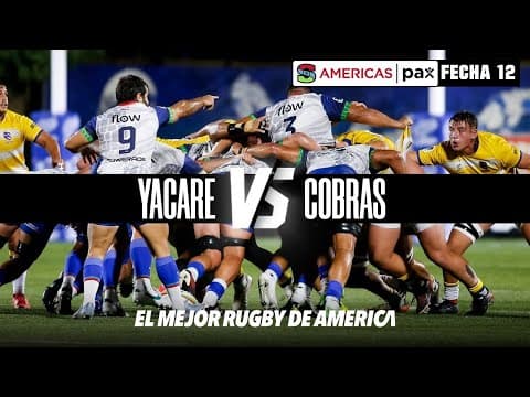 #SRA2025 | HIGHLIGHTS | Fecha 12 - Yacare 33 vs Cobras 18
