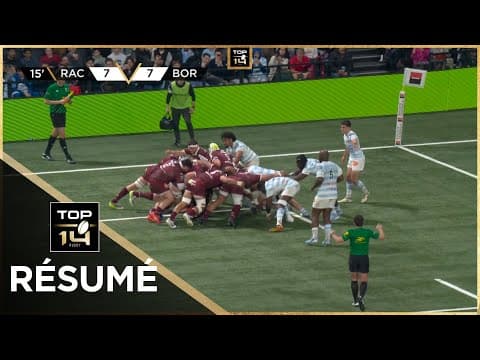 Racing 92 36 - 31 Bordeaux Bègles