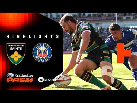 HIGHLIGHTS | Northampton Saints vs Bath Rugby