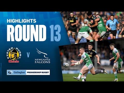 Exeter Chiefs 25-16 Newcastle Falcons